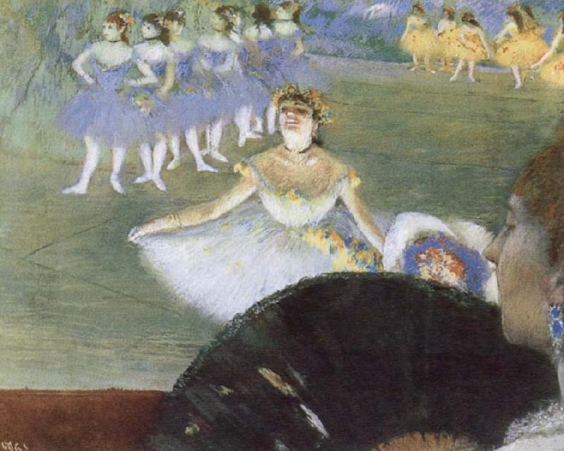 Edgar Degas The Star or Dancer on the Stage china oil painting image